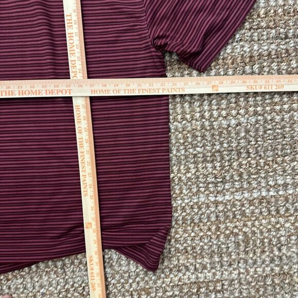 Nike Golf Polo Shirt Dri-Fit Maroon Red (XL) - Picture 6 of 6